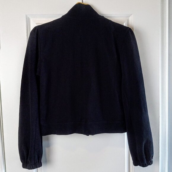 Rocawear Tri-Color Metallic Zip Cotton Fleece Cardigan - Picture 3 of 9